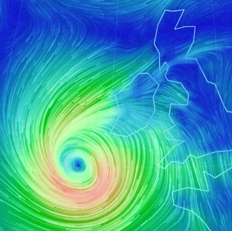 Storm Ophelia is causing extreme weather conditions. Due to this, classes will be postponed until the weather improves