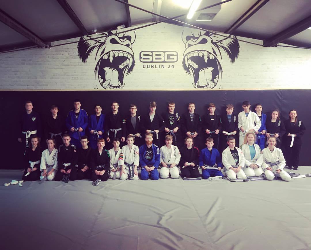 Teens martial arts grading at sbg dublin24