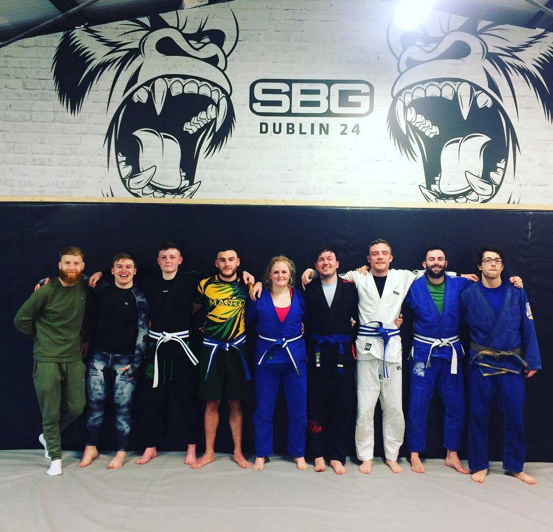 BJJ promotions in SBG Dublin24