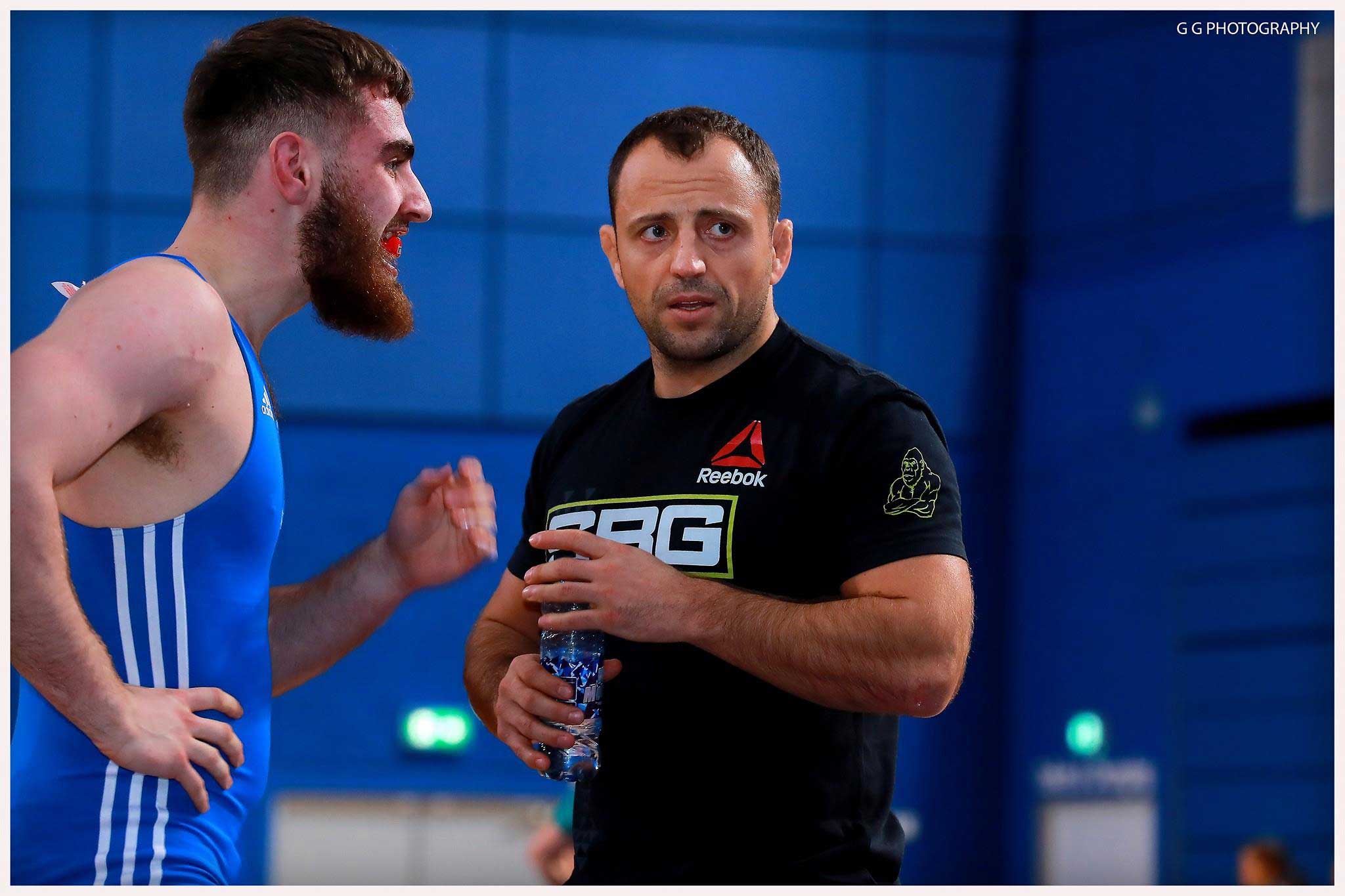 Guest coach Sergey Pikulskiy